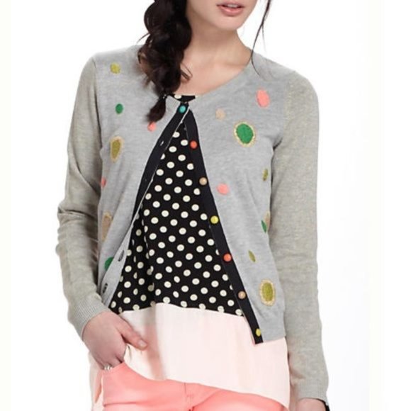 Anthropologie Sweaters - Anthropologie Charlie & Robin Grey Solaris Sweater